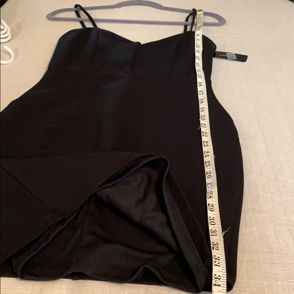 Lulu's Iconic Black Mini Dress - Picture 8 of 8